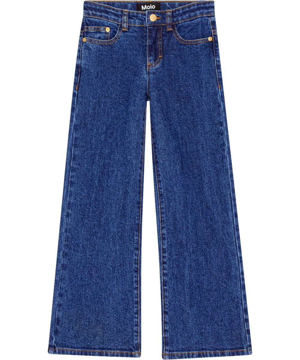 Classic Denim Flare Pants