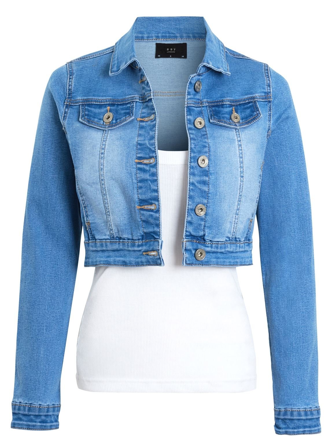 Cropped Denim Jacket