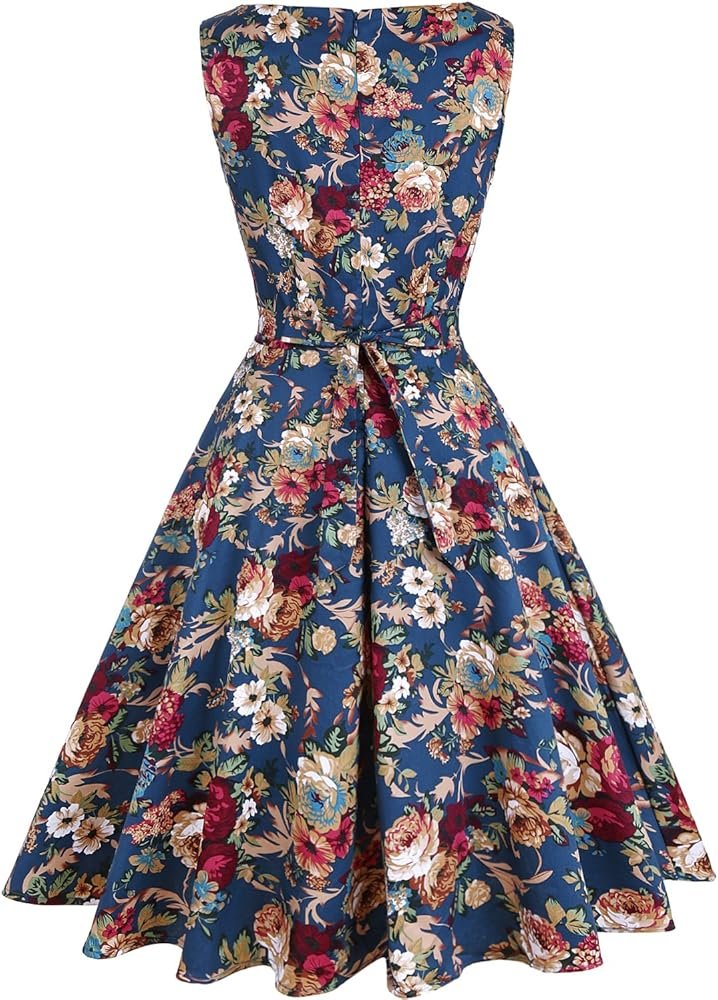 Floral Print Swing Dress