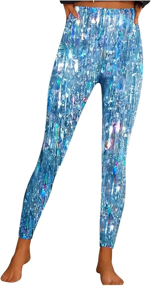 Glitter Accent Leggings