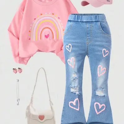 Kids Flare Pants - Stylish and Comfortable Bottoms for Girls