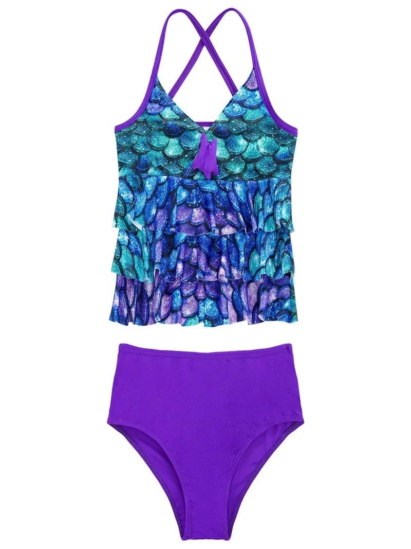 Mermaid Scales Tankini Set