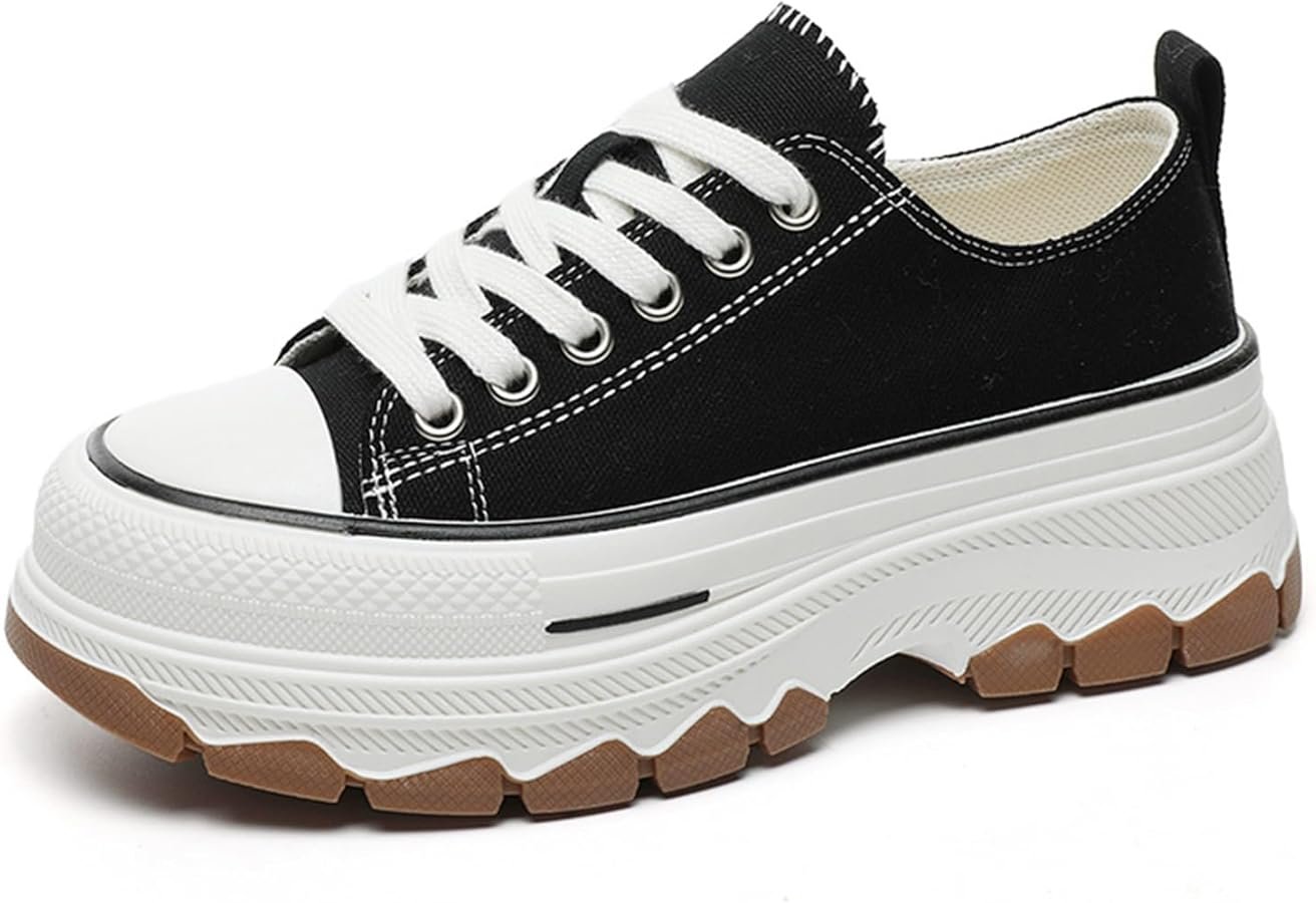 Platform Canvas Sneakers