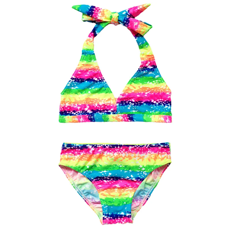Rainbow Ombre Junior Bikini