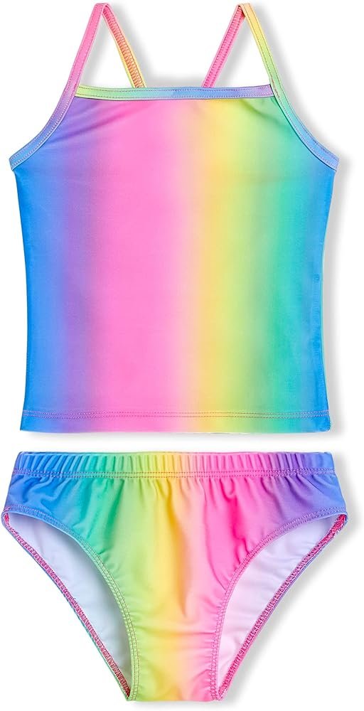 Rainbow Sparkle Tankini Set