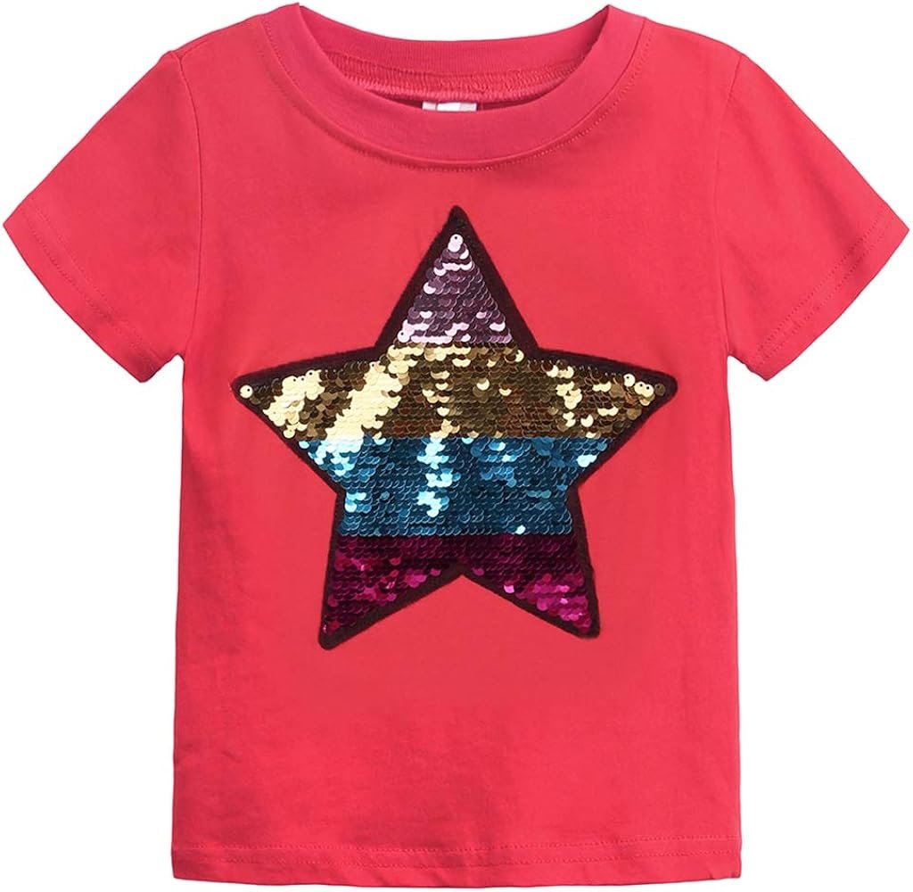 Sequin Flip Graphic Tees