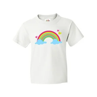Sequin Rainbow Graphic Tee