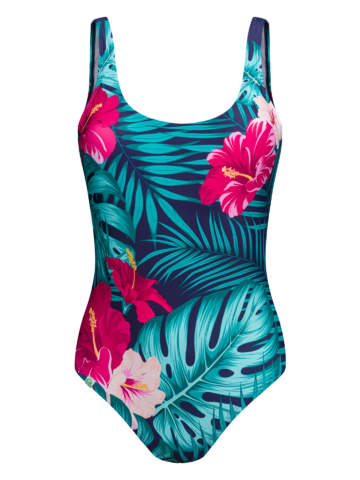 Tropical Paradise One-Piece Swimsuit