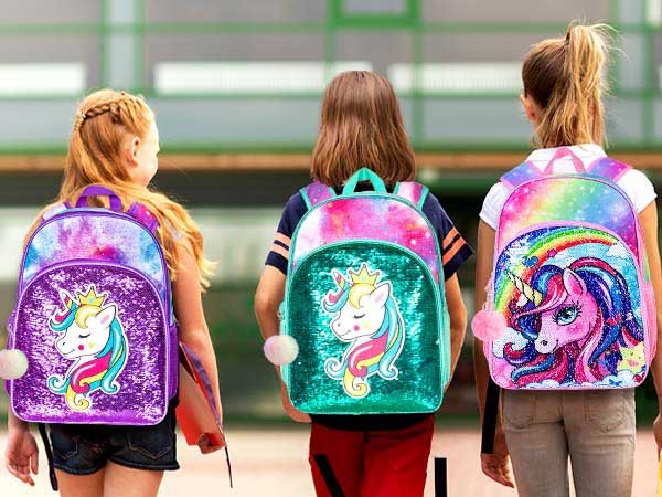 Unicorn Backpack Justice Clothing - Magical Collection Styles