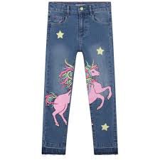 Unicorn Glitter Skinny Jeans