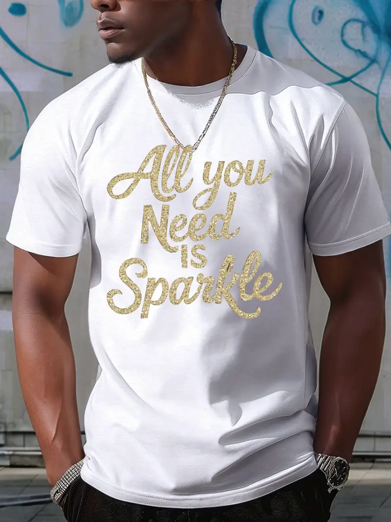 Justice girls graphic tee shirt with sparkly design and motivational slogan for tween girls ages 6-12